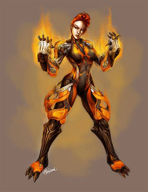 Warframe - Ember by yuikami-da on DeviantArt