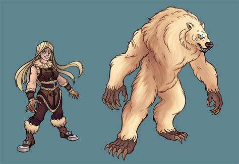 Werebear by Doomed-Dreamer Character Creation, Fantasy Character Design ...