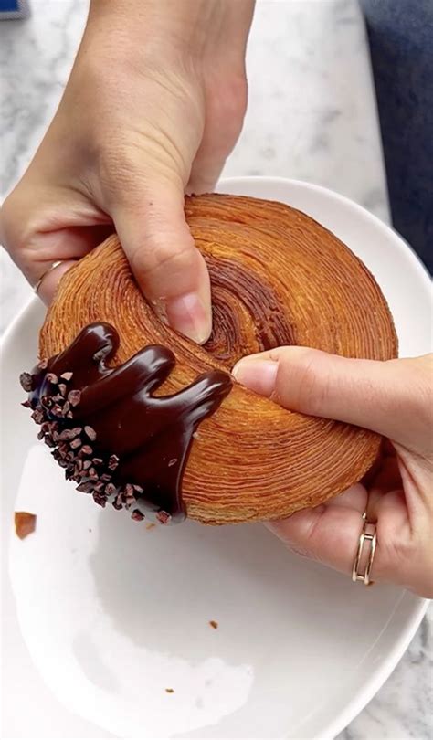 Trying the Viral Croissants at Lafayette on the feedfeed in 2022 | French dessert recipes, Yummy ...