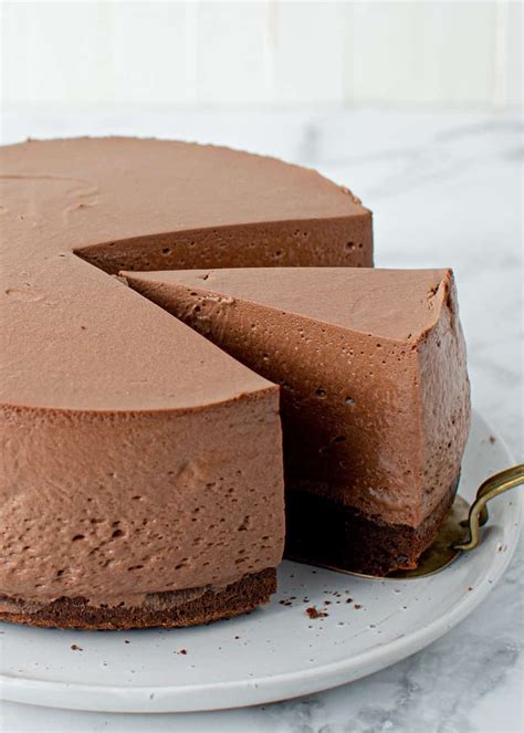 Easy Chocolate Mousse Cake Recipe Uk | Deporecipe.co