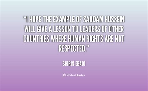 Saddam Hussein Quotes. QuotesGram