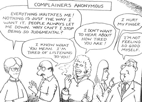 Cartoon - Complainers Anonymous - Antarctica Journal