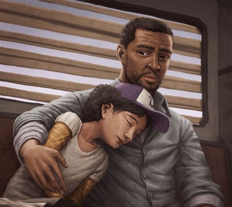 LEE AND CLEMENTINE by dante-cg on DeviantArt