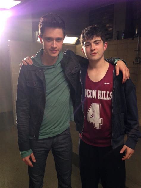 Image - Teen Wolf Season 4 Behind the Scenes Michael Fjordbak and Ian Nelson undated image.jpg ...