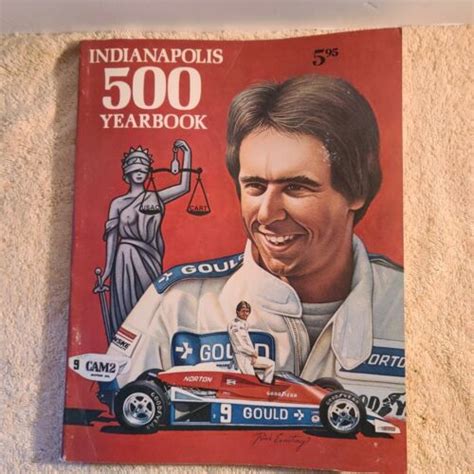 Indianapolis Indy 500 HUNGNESS RACE YEARBOOK Vintage 1979 NEAR MINT Rick Mears | eBay