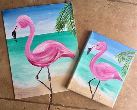 Flamingo Painting - Learn How To Paint A Flamingo Step By Step ...