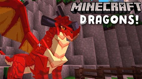 TAMING DRAGONS IN MINECRAFT! Dragon Expansion. - YouTube