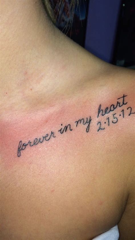 Memories Last Forever Tattoo