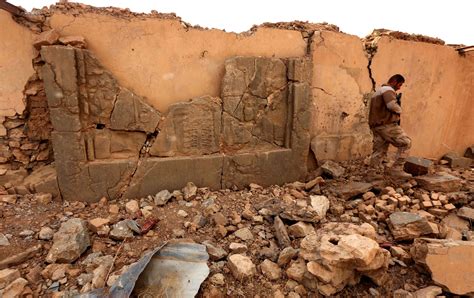 ISIS-Devastated Nimrud: Photos of Ancient City Emerge - Newsweek