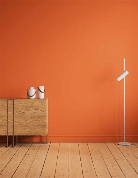 Orange 01: Blood Orange Paint - Matt Emulsion Paint | Orange paint ...