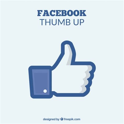 Facebook Thumbs Up Vector at Vectorified.com | Collection of Facebook Thumbs Up Vector free for ...