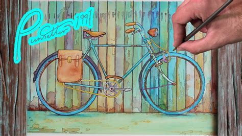 Bicycle Painting at PaintingValley.com | Explore collection of Bicycle ...