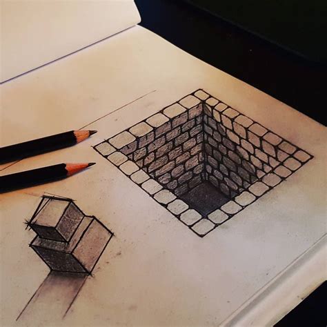 Overt Optical Illusions — My very first optical illusion drawing! I’ll ...