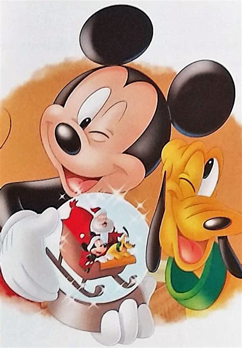 Mickey Mouse and Pluto Disney Christmas Matted 8x10 Print - Etsy UK