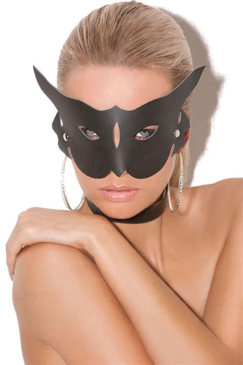 Leather Cat Mask – FantasiaWear