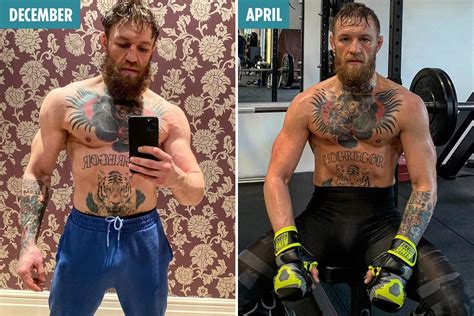 Conor McGregor shows off incredible body transformation as UFC star ...