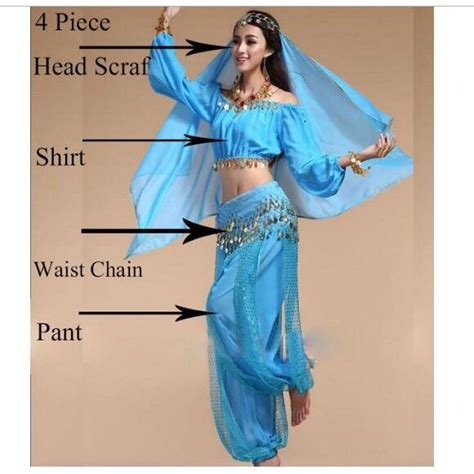 Bollywood Dance Costumes Indian Belly Dance Costumes For Women Chiffon ...