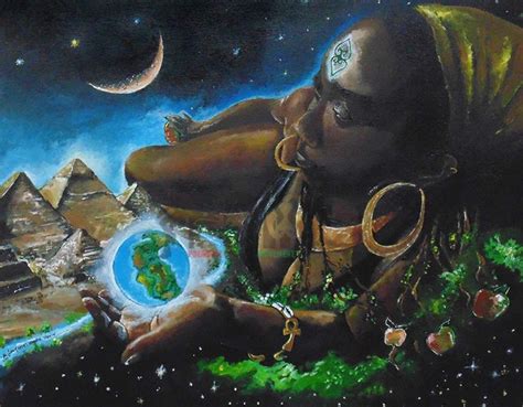 Mother of the earth | Mother earth art, Afrofuturism art, African american art