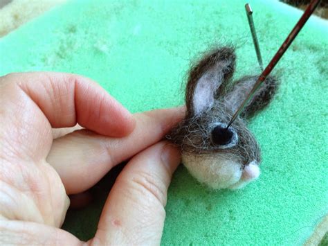 Claudia Marie Felt: How to Make a Needle Felted Bunny and Giveaway