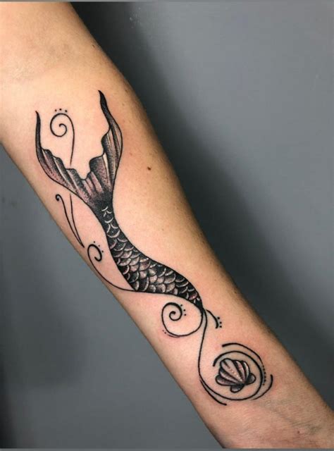 Mermaid Tail Tattoo