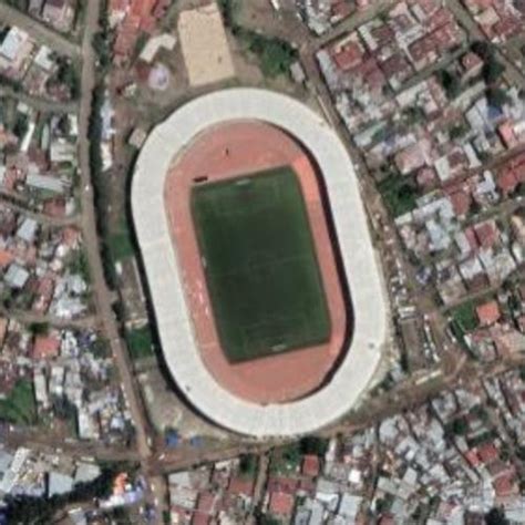 Abebe Bikila Stadium in Addis Ababa, Ethiopia (Google Maps)