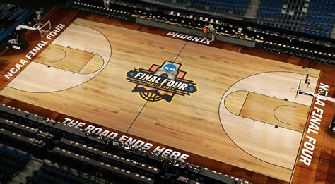 First Look at the Final Four Court : r/CollegeBasketball