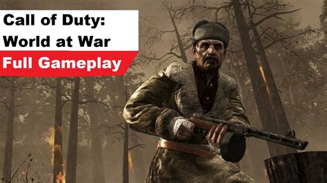 Call of Duty World at War (Campaign) Walkthrough: Full Gameplay - YouTube