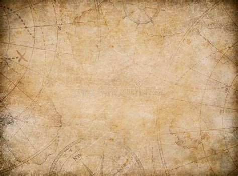 Photo about Aged treasure map illustration background. Illustration of ...