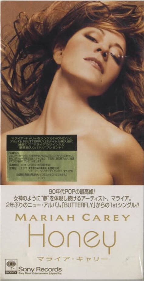 Mariah Carey Honey Japanese Promo 3" CD single (CD3) (133677)