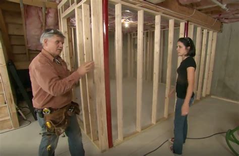 Drywall Framing A Basement