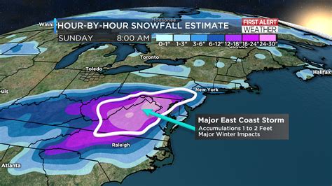 First Alert Weather : Historic East Coast Storm -- Update