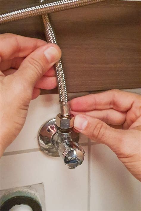 How To Install A Bathroom Tap & Washbasin - Little House On The Corner