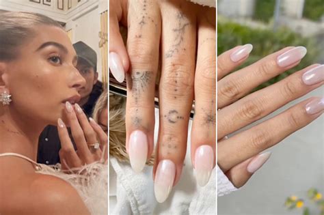 How to do Hailey Bieber's 'glazed donut' nails at home