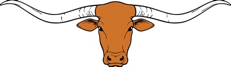 Longhorn head - Texas design, bull icon. Png illustration. 8513670 PNG