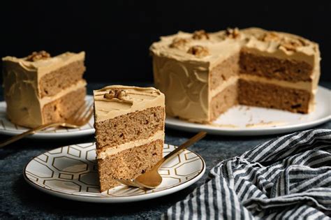 Coffee Walnut Layer Cake Recipe - NYT Cooking