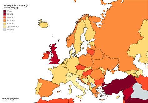 Obesity in Europe : r/europe