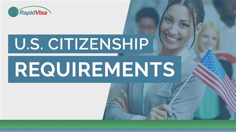 U.S. Citizenship Requirements - YouTube