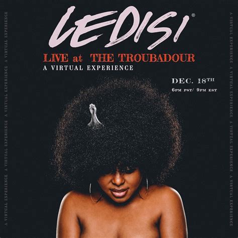 Ledisi’s Live Stream Concert Dec 18, 2020 | Bandsintown