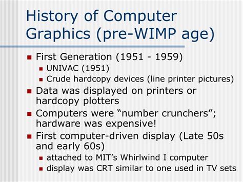 PPT - History of Computer Graphics PowerPoint Presentation, free ...