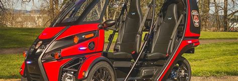 American firefighters will test a three-wheeled electric car Arcimoto Rapid Responder | Small ...