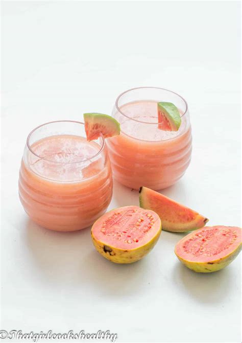 Guava Juice Recipe - That Girl Cooks Healthy