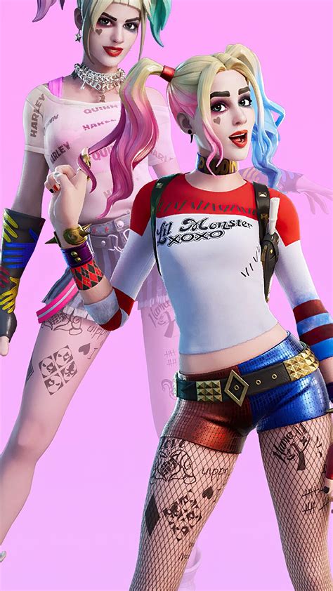 harley quinn fortnite iPhone Wallpapers Free Download