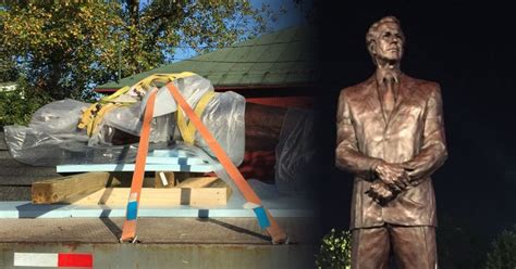 Local artist creates statue for late Flyers owner Ed Snider