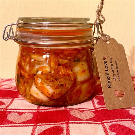 KIMCHI LOVE Kimchi Heart Jar - 450 g | Kimchi Love