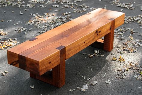 wood bench, outdoor bench, rustic bench | Rustic wood bench, Wood bench ...