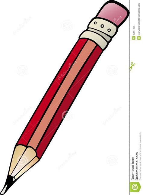 Clipart cartoon pencil