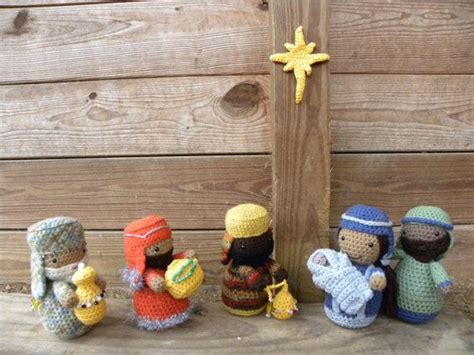 Complete Nativity Scene Crochet Pattern by Elizabeth Dolezal | Etsy | Crochet patterns, Nativity ...