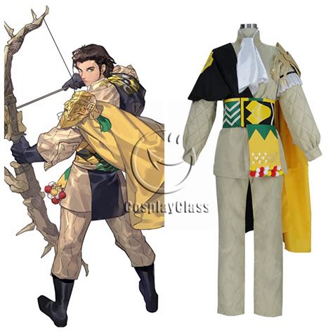 Fire Emblem Three Houses Claude von Regan Cosplay Costume (B) - CosplayClass