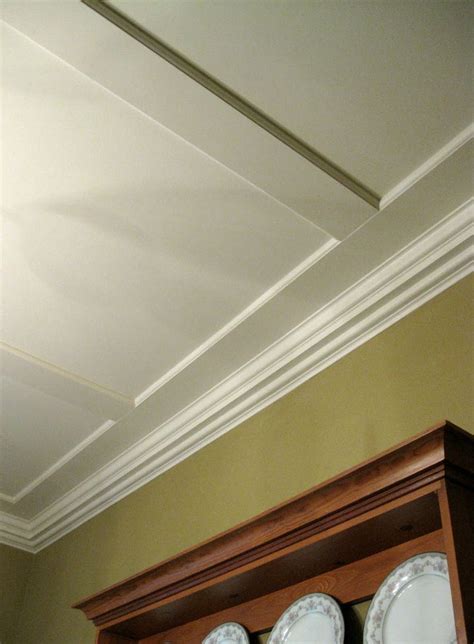 easy flat coffered ceiling - Google Search | Coffered ceiling, Coffered ...