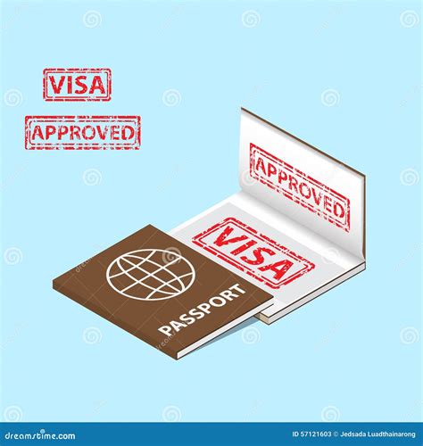 Approved Visa Stock Photography | CartoonDealer.com #74113202